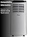 Rosewill Portable Air Conditioner 8000 BTU, AC Fan & Dehumidifier 3-in-1 Cool/Fan/Dehumidify...