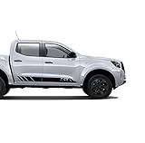 Bubbles Designs Mountain Stripes Decals Stickers Graphics Compatible with Nissan Frontier Navara All Generations (185B)