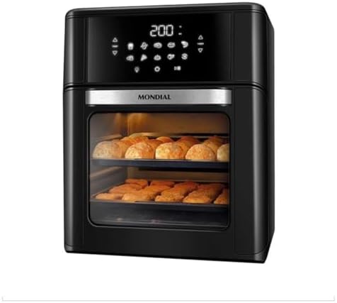Fritadeira Air Fryer + Forno Mondial 2200W AFO-12L-FB 220V