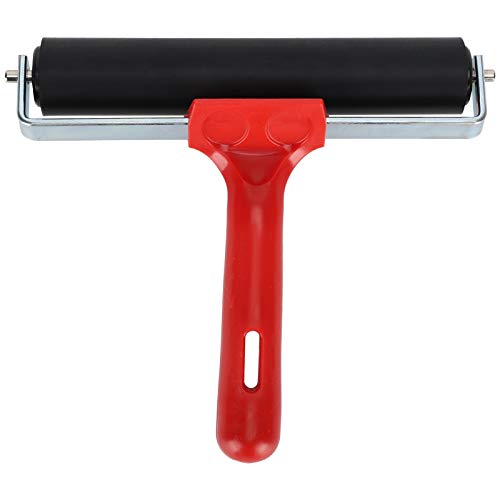 Lybunair Diamond Painting Roller Rubber Brayer Printmaking Inking Gluing Art Supplies (15cm)