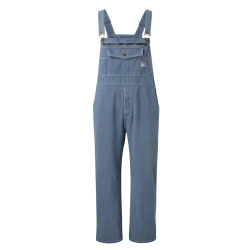 Traje de pantalón retro vaquero con bolsillos tipo pantalones cargo 7