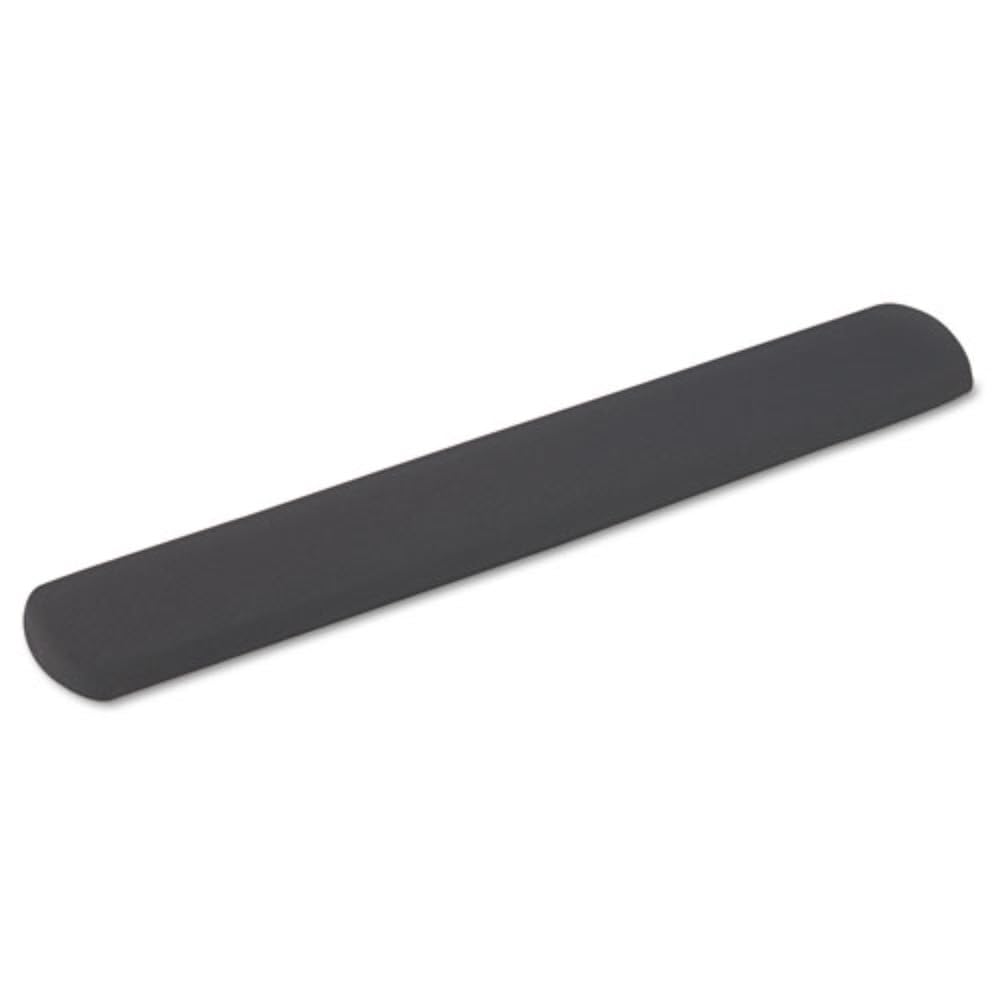 Fabric-Covered Gel Keyboard Wrist Rest by Innovera – Medium, Gel, Gray, Model 50459