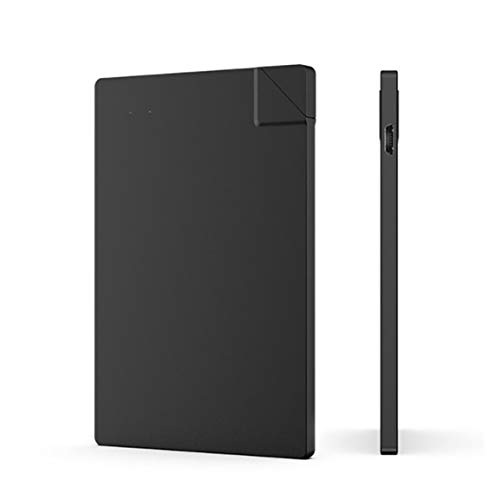 Garciakia Graphene Battery Power Bank - Charge in A Matter of Minutes 4mm Ultra-Thin Card Mobile Power Portable(Color:Black)(Size:Andriod)