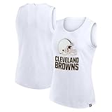 Fanatics Women's White Cleveland Browns Slub Tank Top