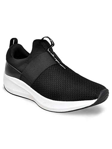 Image of Allen Cooper Training,Atheletic,Gym,Sports Comfortable Extra Max Cusion with Memory Foam Insole,Anti Skid Tech Grip Walking Shoes for Men(06202 Black /Grey-Sizes 6,7,8,9,10)