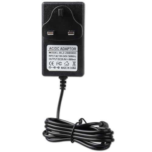 28.8V Power Supply Charger for Shark Stratos IZ300 IZ300UKT IZ320UKT IZ300EU IZ400DE IZ400EU IZ400UKT IZ400UKEUTBK XBATR725EU IZ320 IZ320UKT IZ420EUT IZ420UKT Cordless Vacuum Cleaner