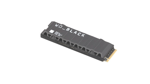 WD_Black SN850X NVMe SSD Heatsink 2 TB dahili SSD (oyun belleği