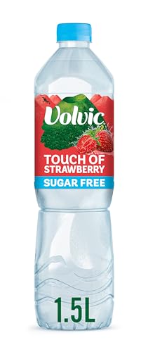 Volvic Touch of Fruit Sugar Free Strawberry Flavoured Water 1.5 L
