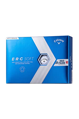 Callaway ERCSFT 23 360 Fade 1 Dozen (12 Piece), 3-Piece Construction, White