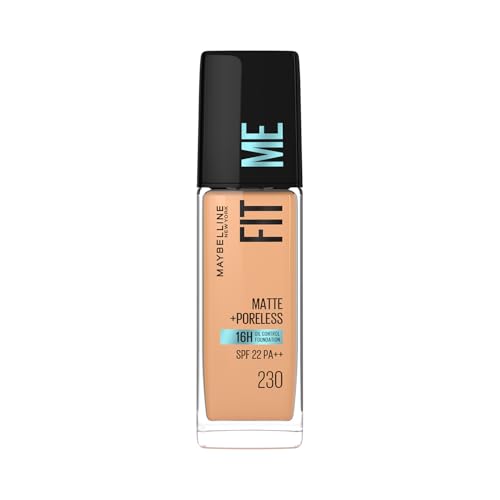 Maybelline New York Liquid Foundation, Matte Finish, With SPF, Ab...
