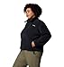 Columbia Women's Sequoia Grove Half Zip Fleece Jacket, Black, X-Large