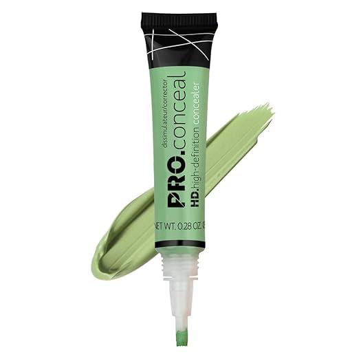 Image of Pro HD Conceal Liquid Concealer for Face Makeup, Full Coverage Beauty Colour Corrector, Ideal for Dark Circles, Women,8g (Green)