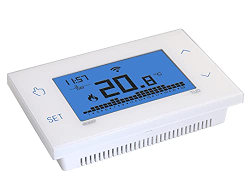 Thermostat Connecté WiFi VEMER TUO Blanc Application Smartphone - 3