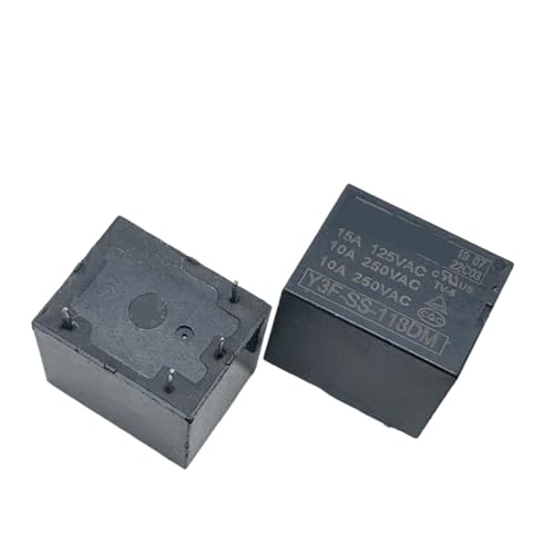 Relé Y3F-SS-112DM de 12 V 10A interruptor de 4 pines compatible con T73A para proyectos DIY 3