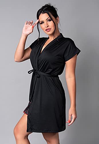 Hobby MVB Modas Roupão Feminino Noiva Sexy Robe Romantic