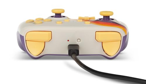 Image of PowerA Enhanced Wireless Controller for Nintendo Switch /Switch 2 / Switch Lite /OLED Model - Pokemon Pikachu Retro - White - Gamepad, game controller, Officially Licensed
