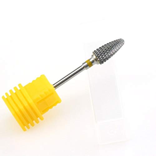 Natury Nails Tungsten Carbide Drill Bit for Nail Lathe Manicure Pedicure Semi Permanent Nail Polish Acrylic Nails Gel Nails Rotary Drill (Super Fine Grit) - Image 3