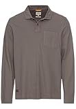 Polo clásico camel active 409820-4p28 Camisa de Polo, Gris (Rock Grey), S Hombres