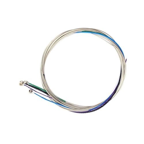 1 Satz / 4 Stück (EADG) Violinsaiten Neusilber 4/4 3/4 1/2 1/4 1/8 1/10 Geigensaiten Violinen-Zubehörset(Color:G - 4pc)