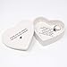 Mother of the Groom Gift or Mother's Day Gift for Mother-in-law, Handmade Ceramic Heart Keepsake Box with Lid and Jewelry Holder - Thank you for Raising the Man of My Dreams