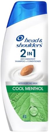 Head & Shoulders , Anti Dandruff Shampoo + Conditioner, Cool Menthol , 180 ML