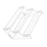 iplusmile 透明アクリル製3段ディスプレイライザー おもちゃ収納オーガナイザー デザートディスプレイスタンド リビングやデスク 再利用可能