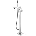 Produktbild Arputhy Freistehende Badewannenarmatur Wasserhahn Badewanne Wannenarmatur Standarmatur Armaturen Bodenstehende Badezimmerarmatur mit Handbrause Chrom