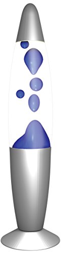 Preisvergleich Produktbild PartyFunLights Lava Lampe, 12 V, blau, 86409