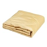 Chickwin Tagesdecke Bettüberwurf Gesteppt für Einzelbett Doppelbett, Satin Reversible Gemütlich Mikrofaser Tagesdecke Schlafzimmer Steppdecke Überwurf Sofaüberwurf (Champagner,220x260cm)
