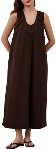 <h3>Relaxed Scoop Neck Maxi Dress</h3>