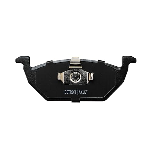 Image of Detroit Axle - Front Brake Pads for Volkswagen Beetle Golf Jetta City | Ceramic Brake Pads with Hardware Replacement