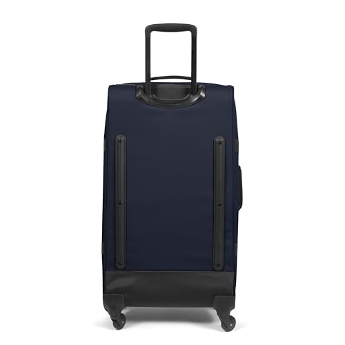 Image of EASTPAK TRANS4 L - 80L Large Checked Luggage Bag, Two Compartments, TSA Lock, 360 Spinner Wheels, and Telescopic Handle, Ultra Marine