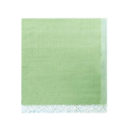 Image of OKTIC Bhagalpuri Chadar Original Combo Pack Set of 2 (Yellow Olive) | Eco Friendly Cotton Top Sheet for Summer Comfort, Skin Friendly Odhne Wali Chadar Bedsheet