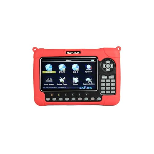 SATLINK WS 6980 HD Combo DVB-S2/DVB-T2 H265/DVB-C Spectre Constellation Optique Notice ET Menu en...