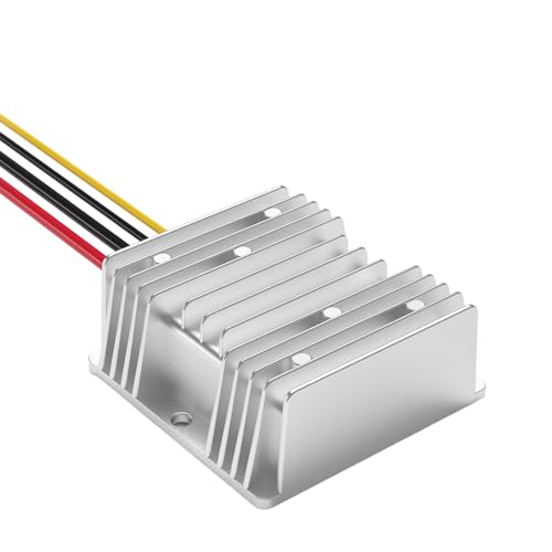 Aumenta il tuo fabbisogno di energia con il convertitore Upper da 144 W che converte in modo efficiente da 12 V a 48 V con un tasso di conversione del 95% e allo stesso tempo dispone di un alloggiamento impermeabile in alluminio IP67 per un'estrema durata nei dispositivi di comunicazione e nei sistemi automobilistici