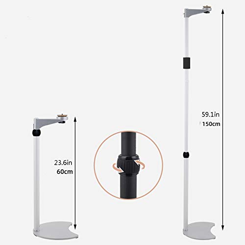 Support de montage universel noir réglable hauteur angle projecteur - 2