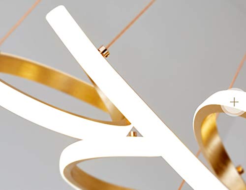 Plafonnier LED variable avec télécommande lustre design acrylique
