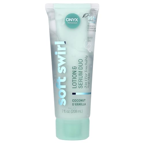 Onyx Professional Soft Swirl, Lotion & Serum Duo, Coconut & Vanilla, 7 fl oz (208 ml)