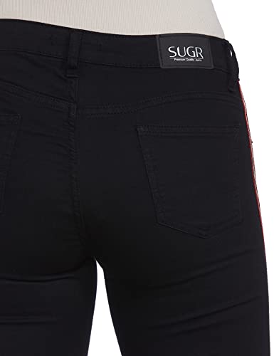 Image of Sugr by Unlimited Women's Skinny Fit Cotton Blend Jeans