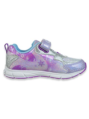Girl's Frozen Lighted Sneaker (Toddler/Little Kid) Purple 8 Toddler M2