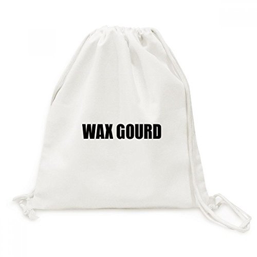 Toile drawstring backpack sac de voyage écologique à motif veggy