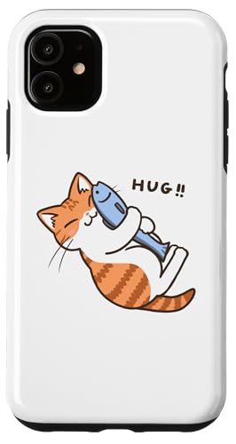 �������HUG�˂������ (����ver) ��邩�� ���킢�� �v���[���g �M�t�g �L�D�� �X�}�z�P�[�X iPhone 11 �p