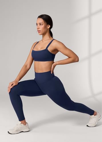 Image of UNISSU Hugcurve No Front Seam High Waisted Workout Leggings for Women Buttery Soft Yoga Pants Gym Athletic Tights - 25''