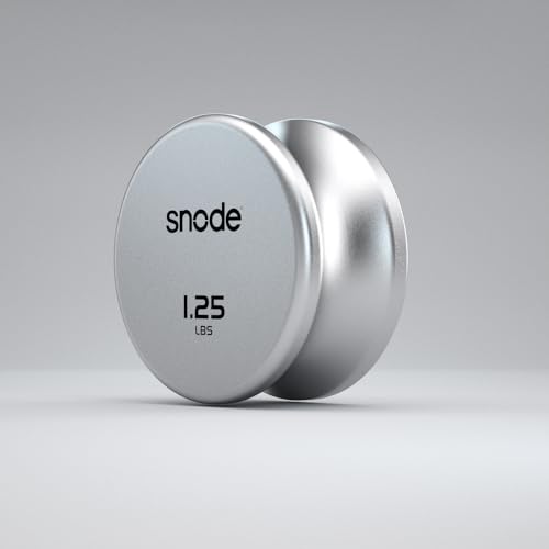 SNODE 8 Pieces (1.25LB each) Weight Adders for SNODE 80LB Cast Iron Adjustable Dumbbells or Other Iron Dumbbells