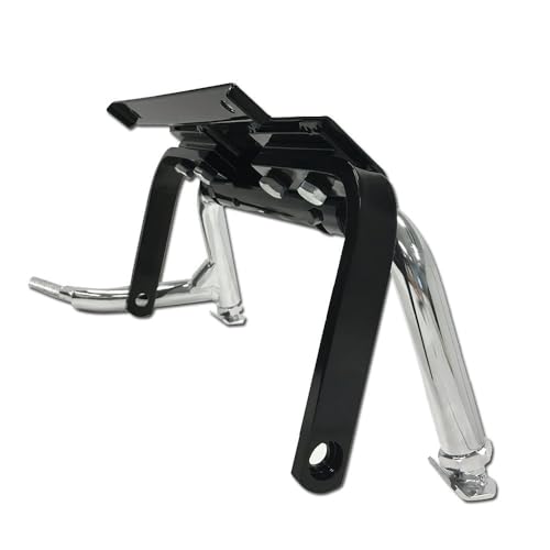 ALMULOO Adjustable Steel Center Stand for Harley