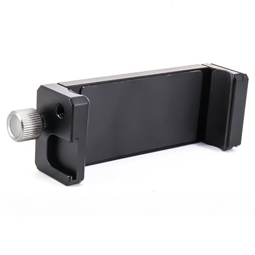 MLWSKKING - Soporte de teléfono ajustable para trípodes con ranura para zapatos fríos para compatibilidad de dispositivos mejorados