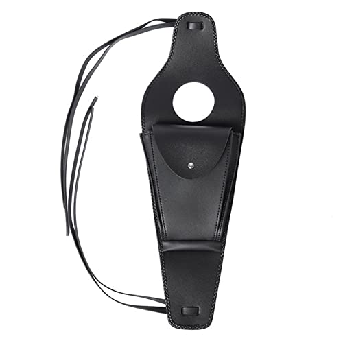 Cninba13 Motorcycle PU Leather Fuel Tank Bag, Gas Tank Bag, Dash Console Center Pouch Black Bag for HARLEY-DAVIDSON Sportster models equipped with 3.3 gallons fuel tanks