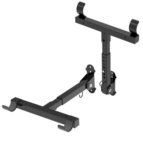 Yehchi Bike Wall Mount,Horizontal Bicycle Indoor Storage Rack Foldable and Extendable Garage Bike...