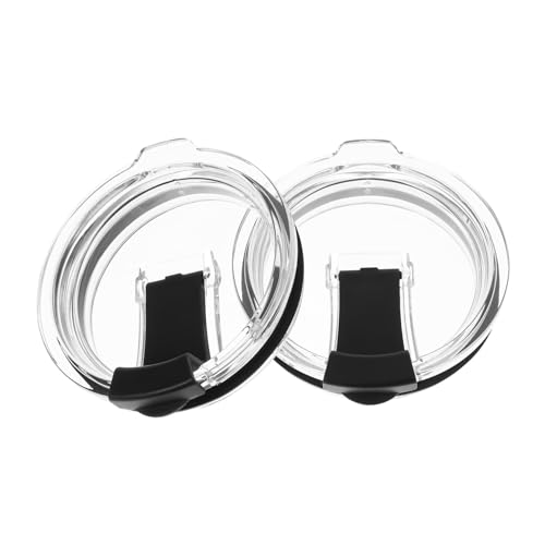 CIYODO 2 Pack Insulated Tumbler Lids Leakproof Seal for / / Tumbler Lid 20oz / 30oz Capacity Replacement for Cup