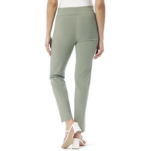 Image of Gloria Vanderbilt Women's Pull on Tummy Slimmer Trouser Pant Standard